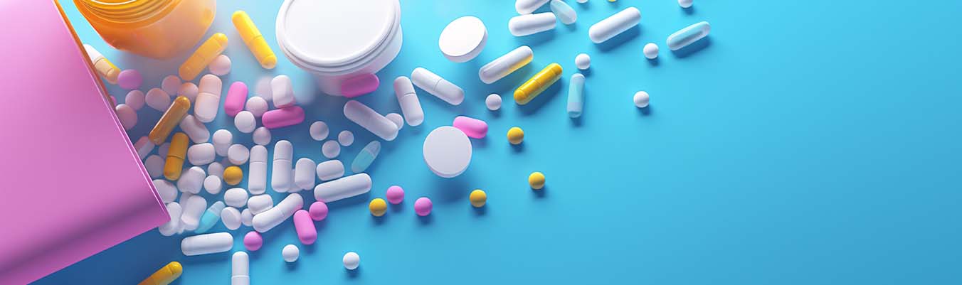 طيف واسع من الأدوية والمستحضرات الطبية